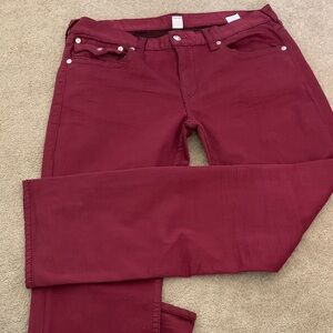 True Religion
Burgundy Jeans
